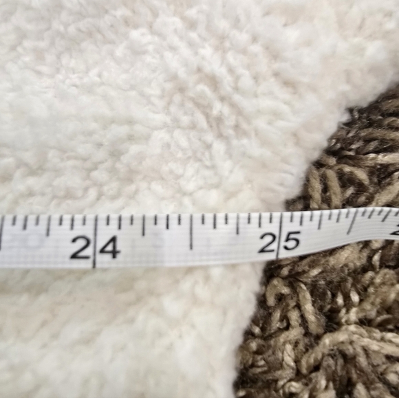 Aerie Oversized Sweater Womens M Cream Sherpa Pullover EUC - Picture 3 of 4